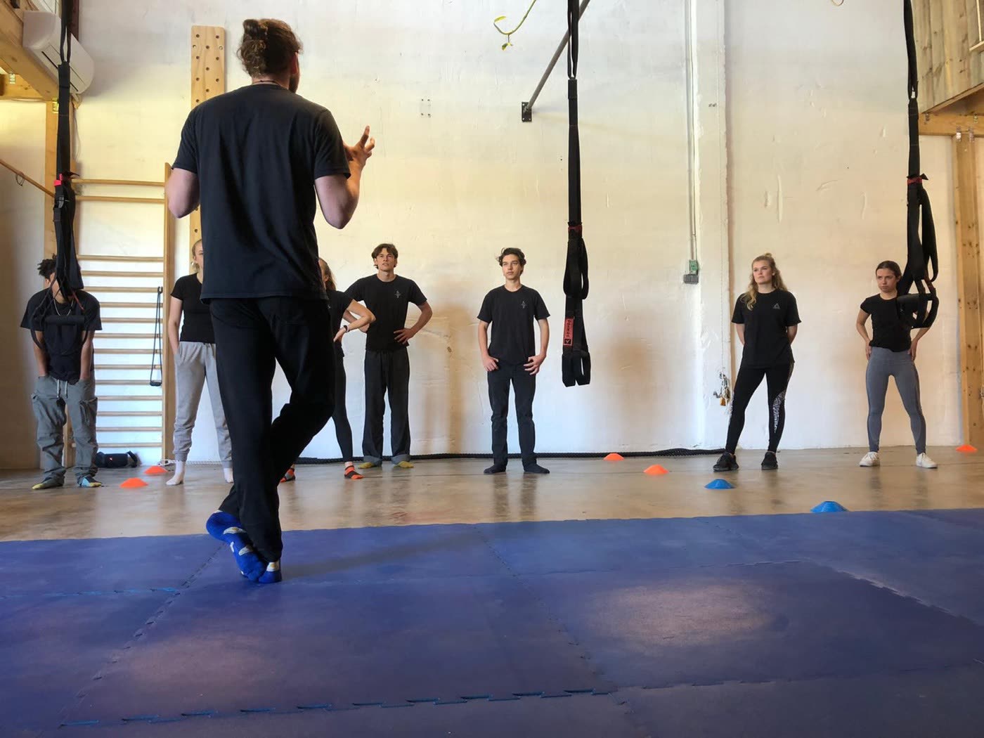 A training session at the Project Avatar studio